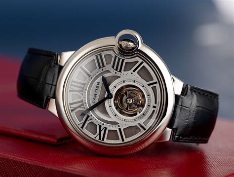 cartier ballon blue tourbillon.